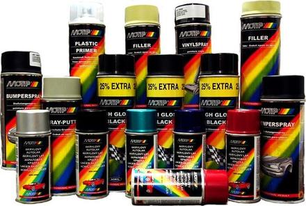 Motip akrylový autolak škoda SD 1001 bílá ledová 150 ml